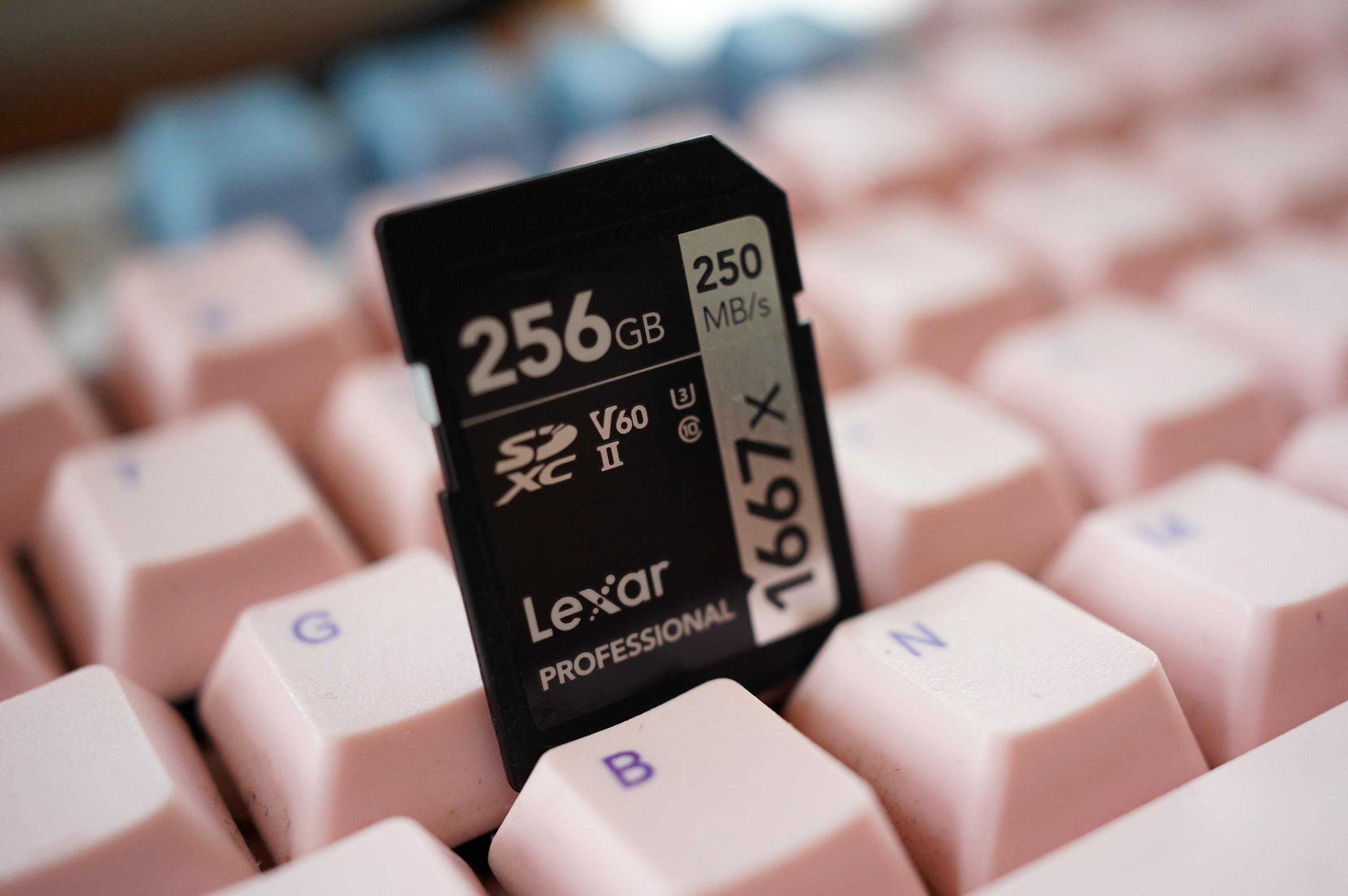 当高性能遇见高性价比，Lexar雷克沙 1667x  256G SD卡入手实测