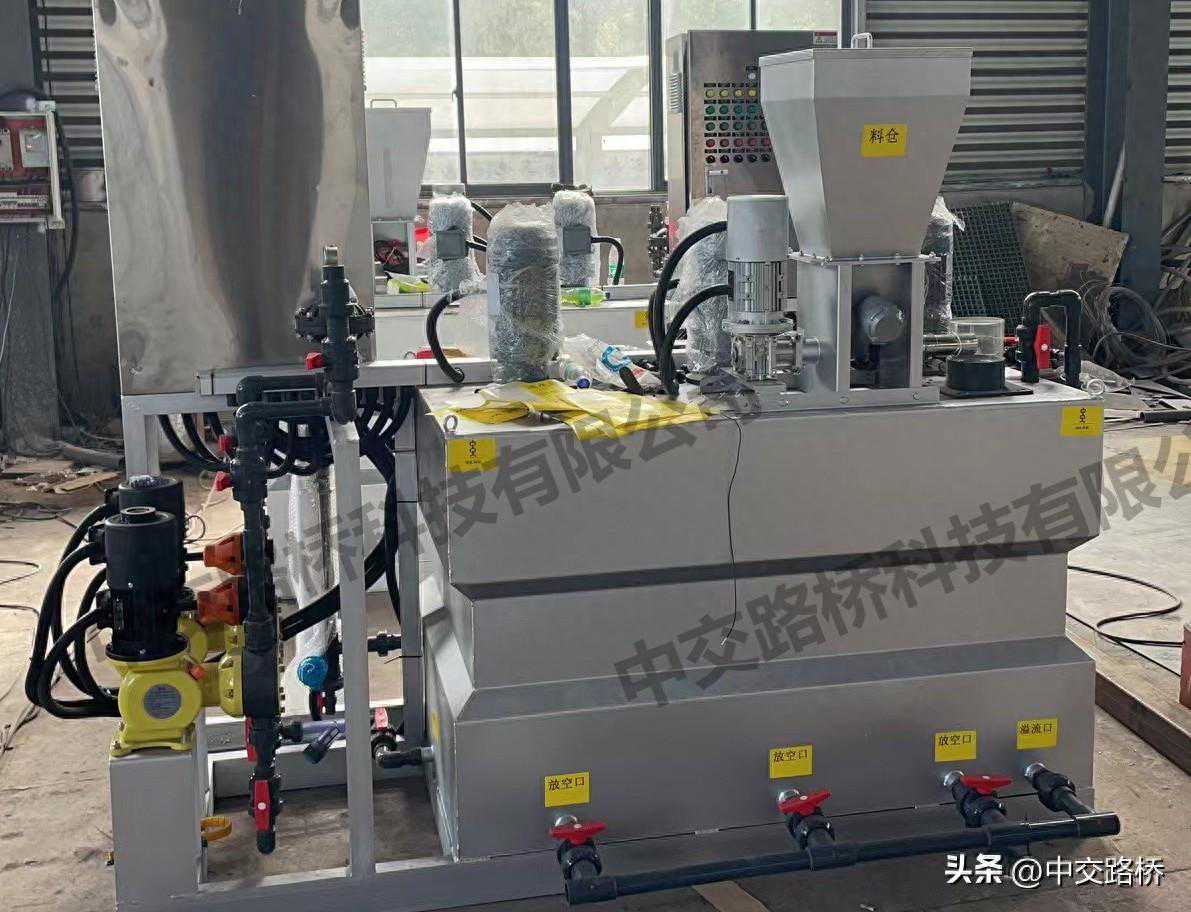 中交路桥科技：智能加药系统解决“生活污水”药剂投加难题