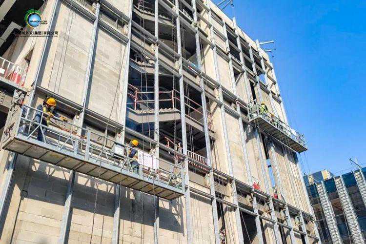 市级特色园区海洋创新园海立方科技园三期在建项目全面复工