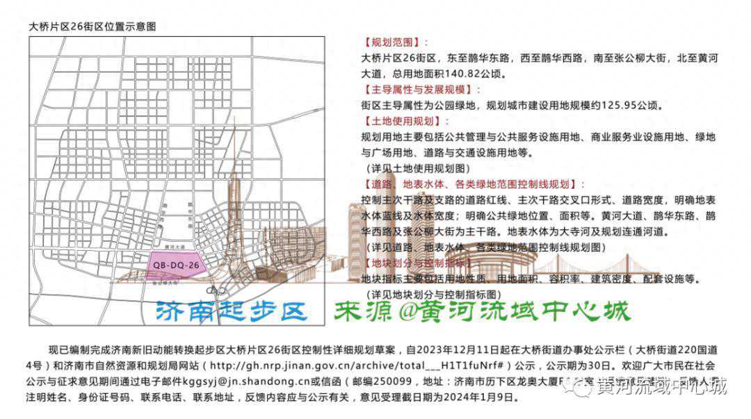 定了！电视塔350米，济南起步区省博园片区规划发布，有博物馆、科技馆等项目