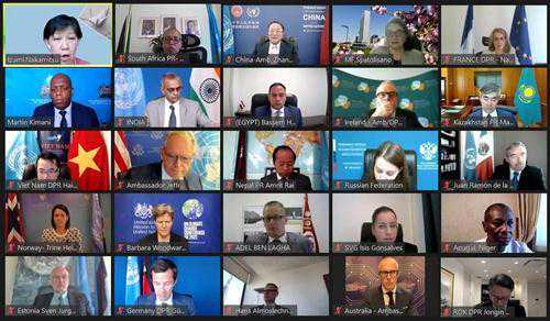 讨论新兴科技问题 中国常驻联合国代表团在纽约主持召开阿里亚模式会议